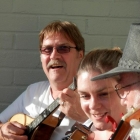Iain with Rebekah Findlay