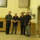 With Eric Bogle, John Munro and Stan Graham